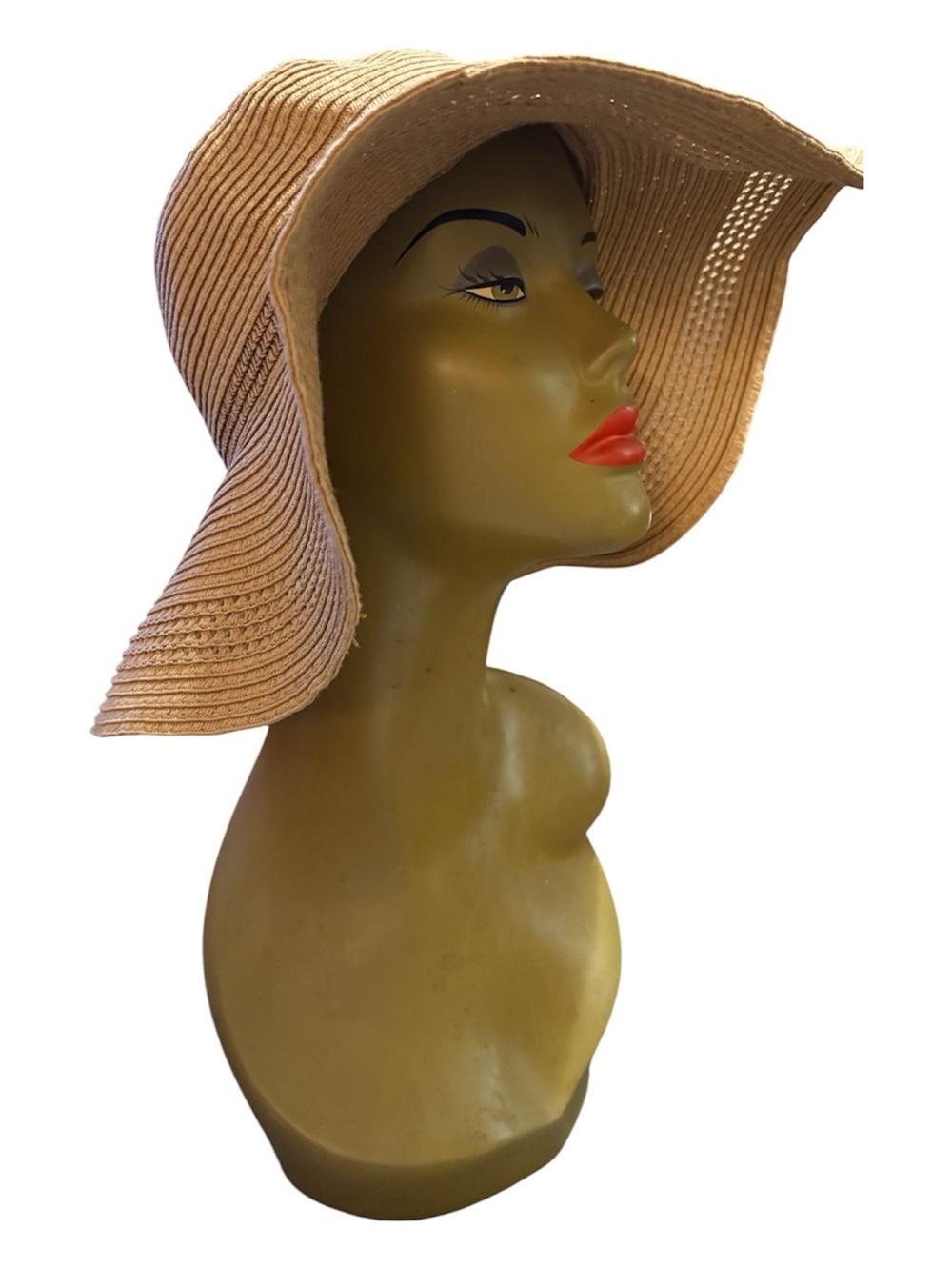 Free Authority Beige Paper Sun Hat